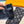GLOVES IN BLACK MONOGRAM DENIM AND LAMBSKIN 460111