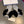 GLOVES IN DOVE GRAY WOOL WITH LARGE BLACK BOW 464994
