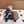 CC 26s Mule Mir Half-Slippers Brown White Shearing Suede 983862