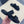 CD DOUBLE STRAP SLIPPER BLACK JACQUARD