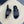 CD SYMBOL SLIDE CUT SANDAL BLACK AND WHITE JACQUARD