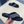 CD ALIDAS FLIP-FLOPS BLACK AND WHITE JACQUARD