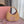 WANDER WICKER HOBO BAG 20 IN BROWN HANDWOVEN WITH PINK CALFSKIN LOGO