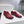 CC Lace-Up Shoes Burgundy Crocodile Embossed Patent Calfskin 842730
