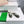 BV Shot Sneakers 26s Dark Green Leather 107345