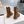 CE 26s Triomphe Lace-Up Combat Boots Tan Suede Leather 107300