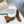 CE 26s Triomphe Lace-Up Combat Boots Tan Suede Leather 107300