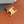 TRIOMPHE Medium Strap Wallet Tan Grain Cowhide GHW