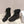 CELINE Kurt Lace-Up Mid Boot Black Nubuck Calfskin And Shearling 452787