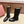 LP Mid-Calf Boots 20mm Black Cowhide Sheepskin 447745