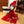 THREE-PIECE SET IN CHERRY RED CASHMERE 424001