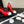 CC Slingback Block Heel White Red Leather 864114