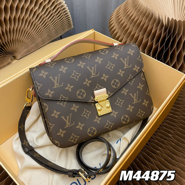 BLLV pochette metis 25 brown monogram canvas