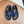 HM Men's Thong Sandals Blue Cowhide 684843