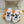 LV Fur Slippers White With Black Text Pure Wool