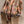 SCARF 200 CM IN MEDIUM BROWN CASHMERE WITH COLORFUL FLOWER 405254
