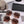 MONTAIGNE SUNGLASS CD3022 IN BROWN METAL