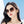 OVERSIZED RECTANGULAR FRAME SUNGLASSES G1641 IN METAL