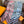 LV X TM Scarf 135CM Blue Pink Cashmere 293197