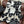 CC 25 Scarf 140cm Black White Cashmere 293217