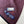 SCARF 180 CM IN WINE PURPLE CASHMERE 393154