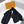 EVERMORE SCARF 140 CM IN BLACK SILK AND WOOL 393156