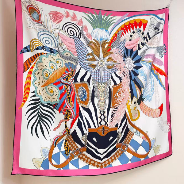 HM 26s Scarf 90 In Silk 303220