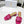 cd dway 45 dark pink canvas calfskin