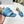 cd dway 45 ocean blue canvas calfskin