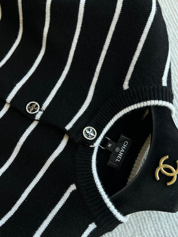 CC 25 Cardigan Black Cashmere 227225