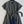 CD 25 Dress Black Gray Polyester Cotton