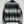 Chanel 25 Bow Round Neck Sweater Black Gray Cashmere 316413