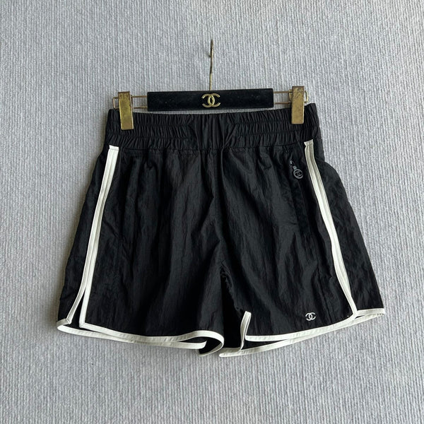 CC 26s Casual Shorts Black Polyester 385228