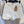 LV 25 Versatile Slimming Denim Shorts White Cotton