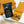 GLOVES IN MUSTARD YELLOW WOOL WITH BLACK LOGO 465776