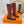 LV Beaubourg High Boot Brown Lychee-Patterned Cowhide