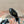 TRIOMPHE SANDAL 85 MM IN POWDER BLUE LAMBSKIN