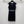 CC 25 Round Neck Knitted Embroidered Logo Vest Dress in Black  277585