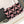 flap bag medium 25 black pink sequin silver hardware