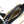 CC 16 MINI POUCH IN BLACK GRAINED CALFSKIN AND GOLD METAL