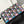 CC 24a Flap Bag 20cm Sequin Satin Black Hardware