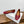 alaia ballet flat dark red vienne lambskin