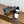 PRA CHOCOLATE BRUSHED LOAFERS BLACK AND WHITE CALFSKIN