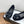 CC Ballet Flats Black With Camellia Black Suede
