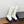 CC High Boots White Quilted Cowhide