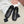Miu Ruches Black Leather 611334