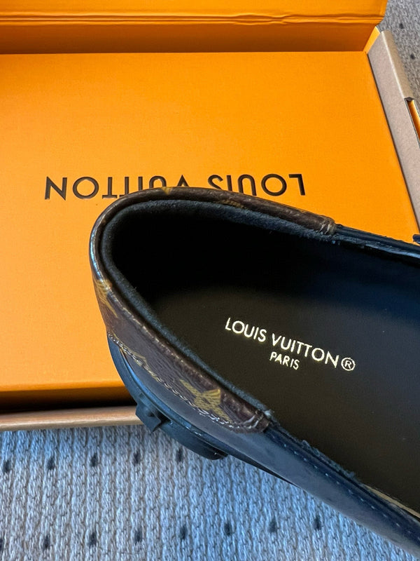 LV Squad Mary Jane 5cm Black Patent Leather 611113