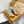 LV Footprint Sneaker Gold Metalic Leather 611172