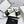 CC 26SS Black White Gold Quilted Lambskin 726542