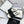 CC 26SS Black White Quilted Lambskin 726546